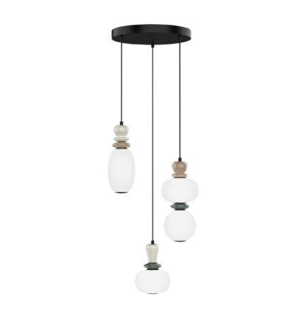 LUSTRA CERAMICA GEMMA LED 19W