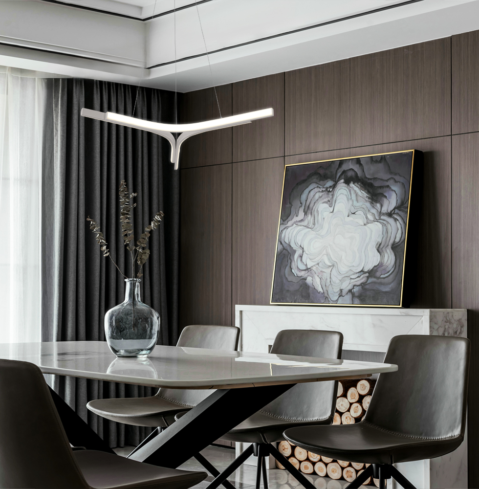 LUSTRA GRI ALTA LED 30 W - imagine 2