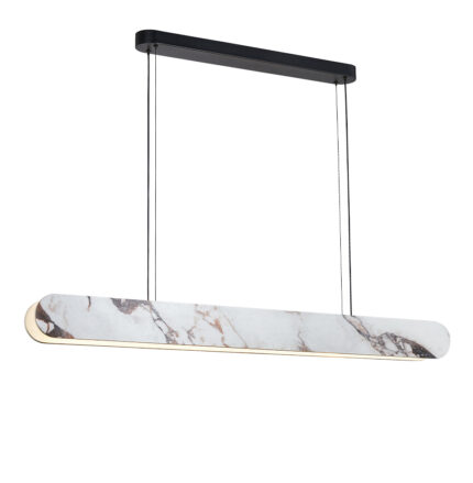 LUSTRA LINIARA MARMURA NEAGRA ALICIA LED 46W
