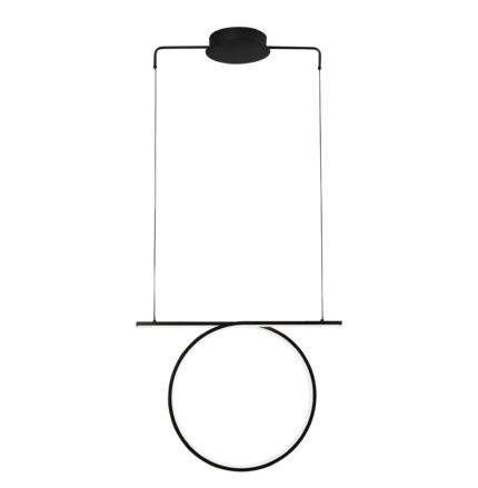 LUSTRA NEAGRA  CERC KELSI LED 31W