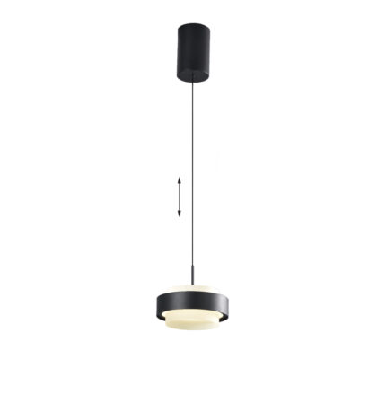 PENDUL NEGRU AJUSTABIL DONAL LED 21W