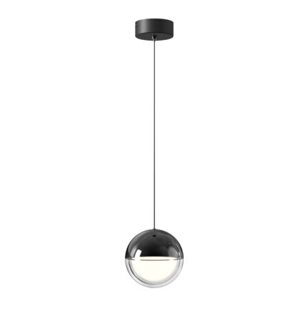 PENDUL NEGRU GLOB ZIREA LED 7W