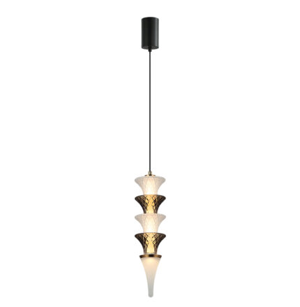 PENDUL STICLA ALBA VENERA LED 12W