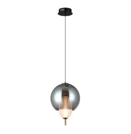PENDUL STICLA FUMURIE ADOL LED 9W