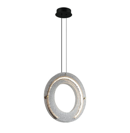 PENDUL STICLA FUMURIE TAMARA LED 20W