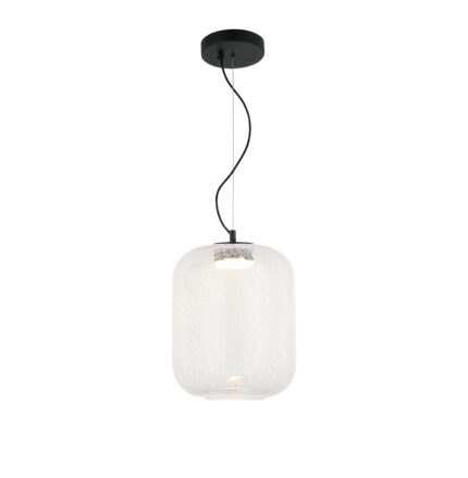 PENDUL STICLA TRANSPARENTA KIVA LED 13W