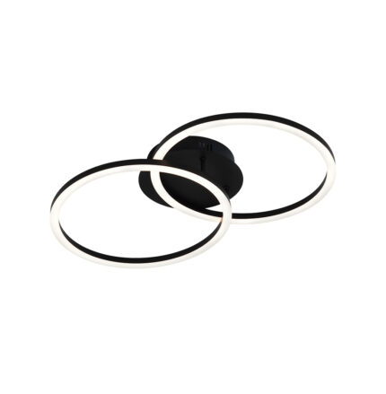 PLAFONIERA NEAGRA CERCURI LIVIA LED 28W