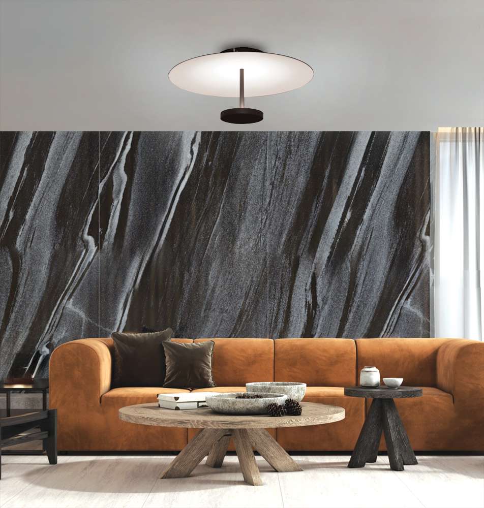 PLAFONIERA NEAGRA ROSS 13W - imagine 2