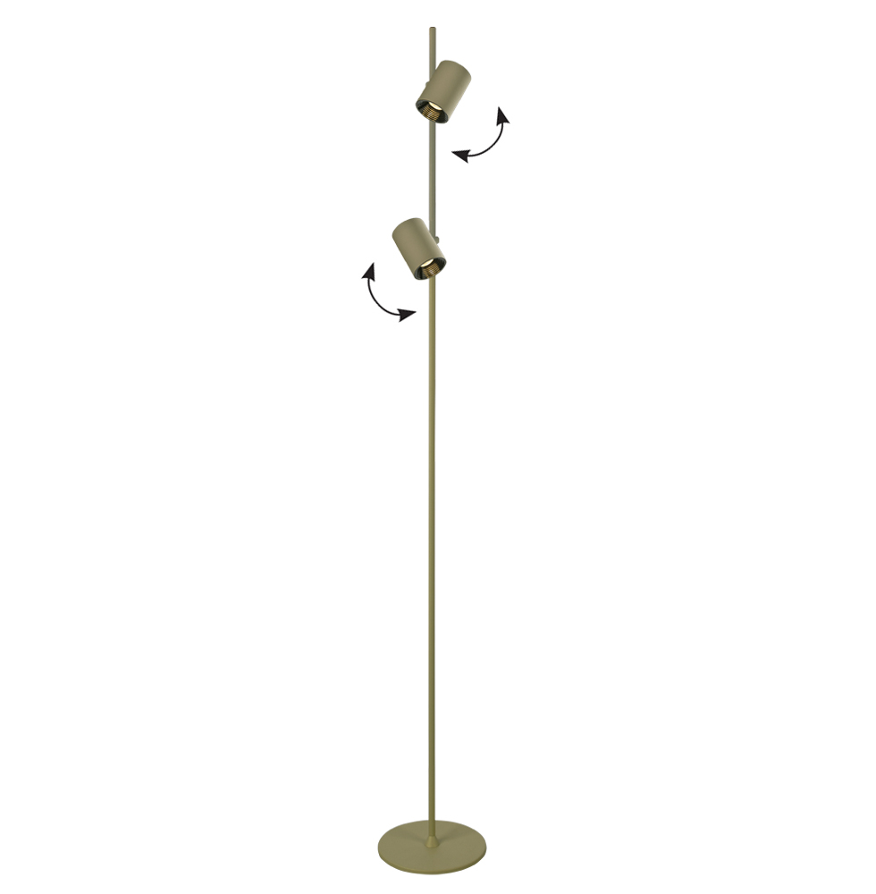 LAMPA DE PODEA MINIMALISTA VERDE MELINA LED 13W