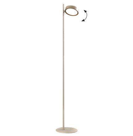 LAMPA DE PODEA MODERNA DIMABILA BEJ ONLY LED 28W