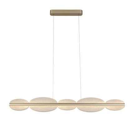 LUSTRA LINIARA ARGINTIE EVANA 120 CM LED 65W