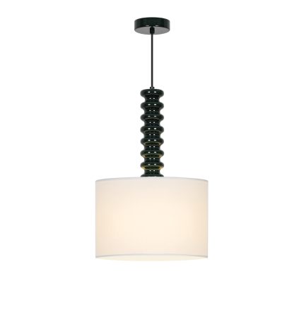 PENDUL NATURAL CERAMIC NEGRU VIRIDI 40CM 1XE27
