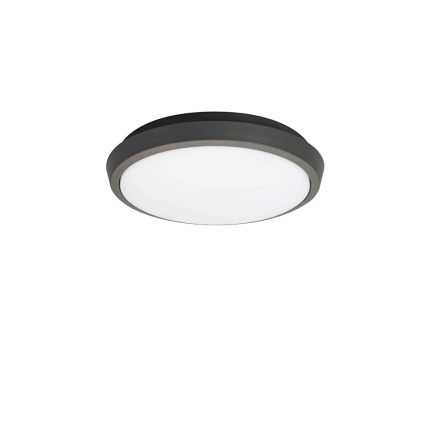 PLAFONIERA EXTERIOR IP54 ANTRACIT 22 CM TIBOUK LED 11W