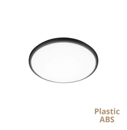 PLAFONIERA EXTERIOR IP54 NEAGRA 32 CM RONI LED 25W