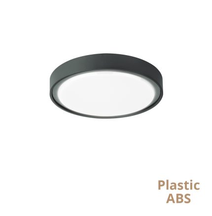 PLAFONIERA EXTERIOR IP65 NEAGRA 30 CM ANABELLA LED 18W