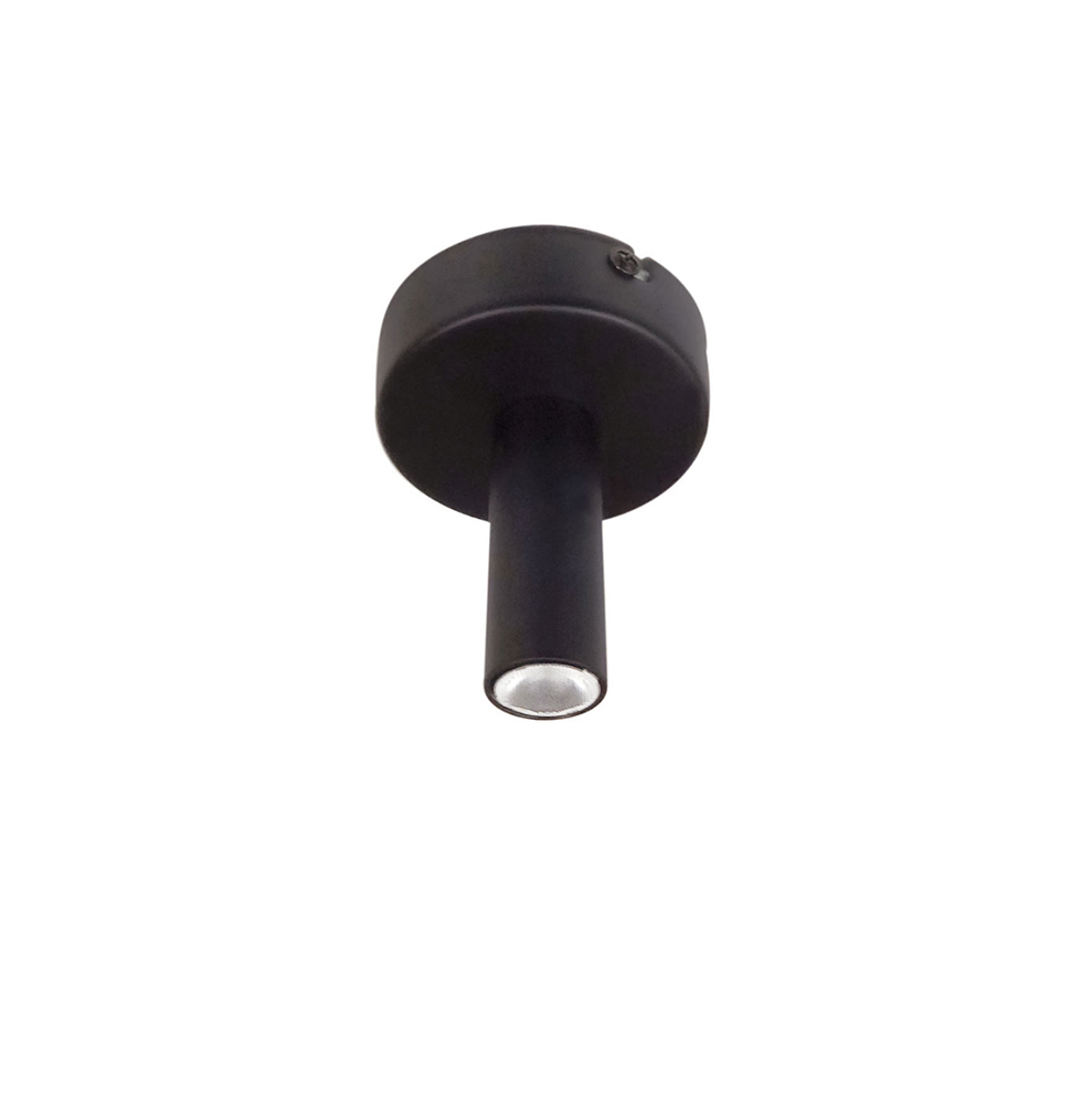 SPOT FIX NEGRU IP20 9.2 CM DUCT LED 3W