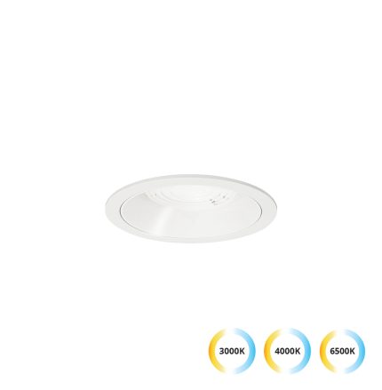 SPOT INCASTRAT FIX ALB IP20 LUIGI 15W 3000-6500K