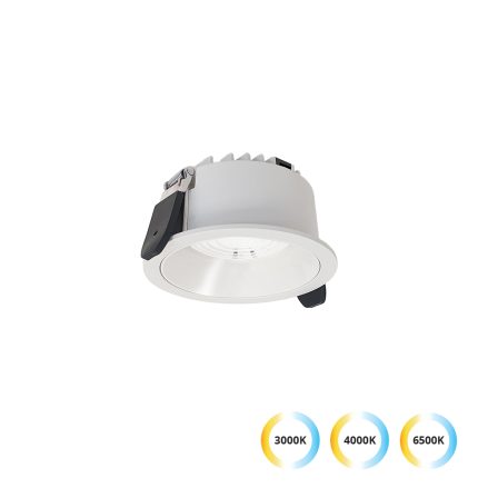 SPOT INCASTRAT FIX ALB IP20 LUIGI LED 10W 3000-6500K