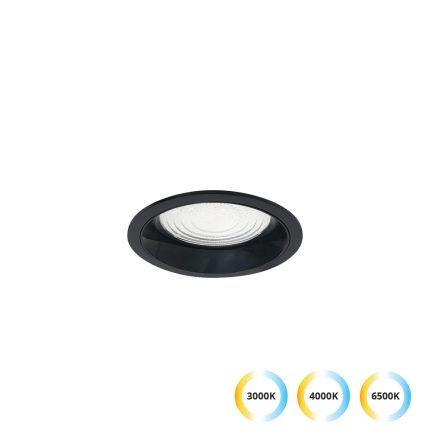 SPOT INCASTRAT FIX NEGRU IP20 LUIGI LED 10W 3000-6500K