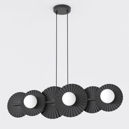 LUSTRA LINIARA METAL NEAGRA UMBRA 92CM 6XG9
