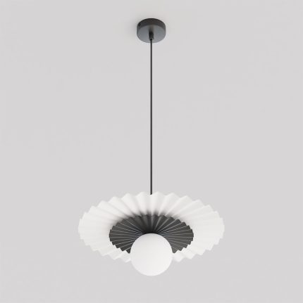 PENDUL METAL ALB NEGRU UMBRA 35 CM 1XG9
