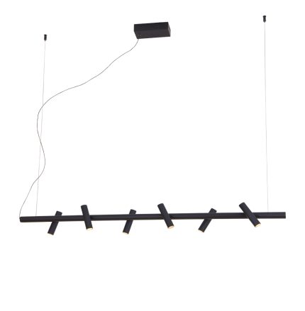 SUSPENSIE NEAGRA LINIARA CLIO 120CM LED 29W