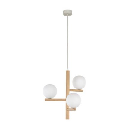 LUSTRA LEMN CU GLOBURI ESTERA WOOD 3XG9
