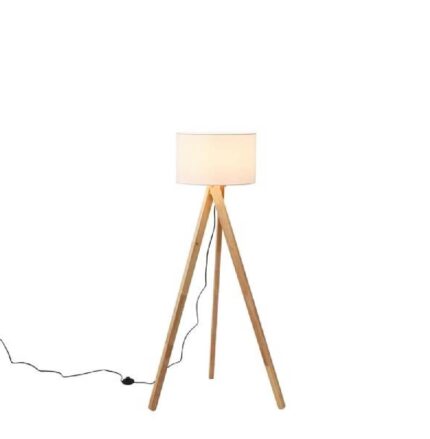 LAMPADAR NATURAL LEMN MADERA 145CM 1XE27
