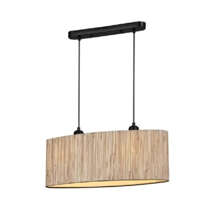 LUSTRA NATURALA PAMPAS MARO AENON 58CM 2XE27