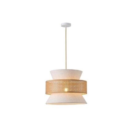 PENDUL NATURAL RATAN BEJ ISLA  40CM 1XE27