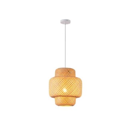 SUSPENSIE NATURALA RATAN AURA 42CM 1XE27