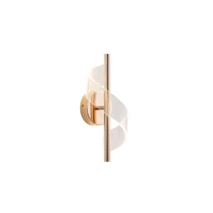 Aplica de perete eleganta aurie Silk 30cm LED 8W