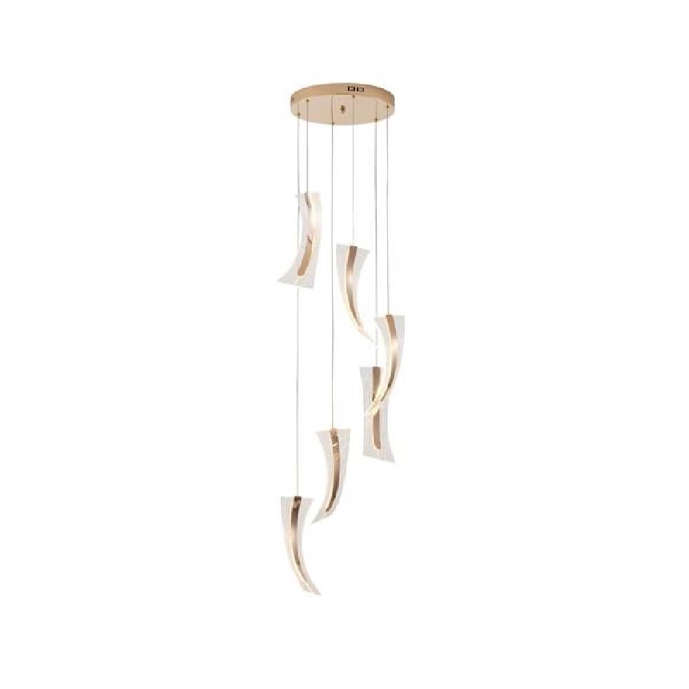 Lustra moderna aurie acril Como 35cm LED 60W