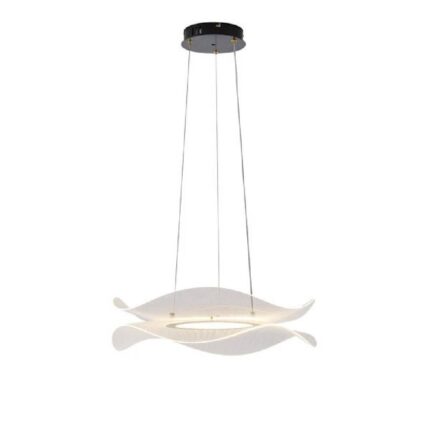 Lustra moderna neagra acril Firenze 34cm LED 34W